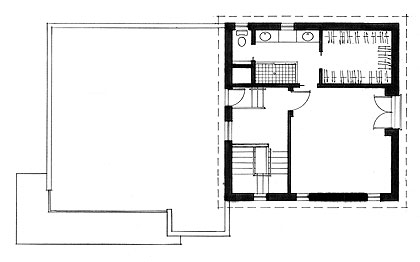 Mercado/Metropolitan - model 3 floorplan, upper level.