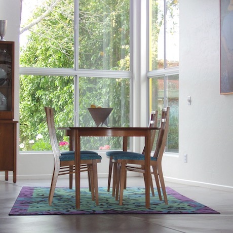 Custom home dining room.